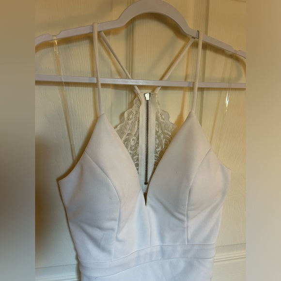 Emerald Sundae white lace back dress - Picture 2 of 5